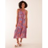 Sheared Bust Midi Dress With Straps Sheared Bust Midi Dress With Straps