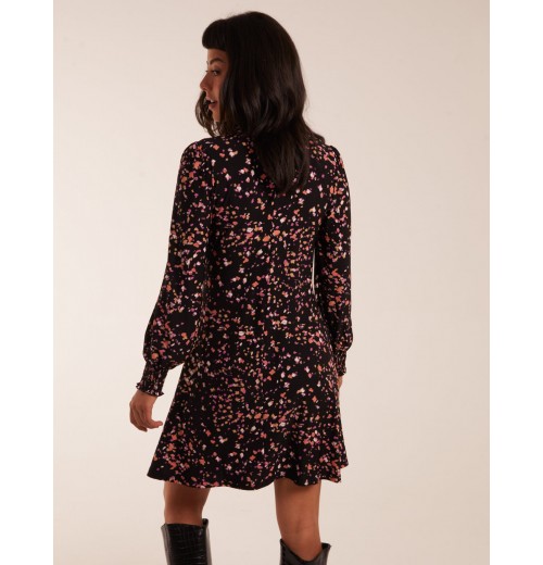 High Neck Keyhole Mini Dress High Neck Keyhole Mini Dress