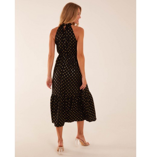Blouson Halter Neck Dress Blouson Halter Neck Dress