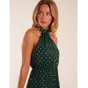 Blouson Halter Neck Dress Blouson Halter Neck Dress