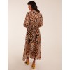 V Neck Animal Print Maxi Dress V Neck Animal Print Maxi Dress
