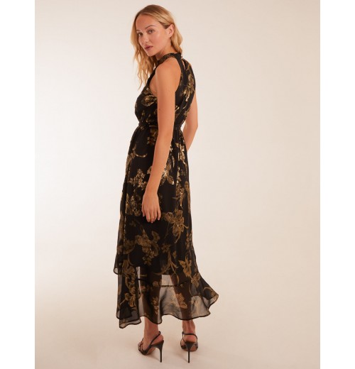 Foil Halterneck Maxi Dress Foil Halterneck Maxi Dress