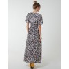 Shirred Waist Butterfly Sleeve Dress Shirred Waist Butterfly Sleeve Dress